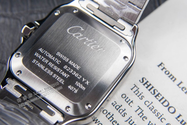 卡地亞專櫃爆款手錶 Cartier經典Santos山度士系列 3K-Factory男女裝腕表  gjs1792